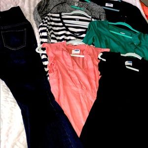 7 pc Old Navy Maternity Lot